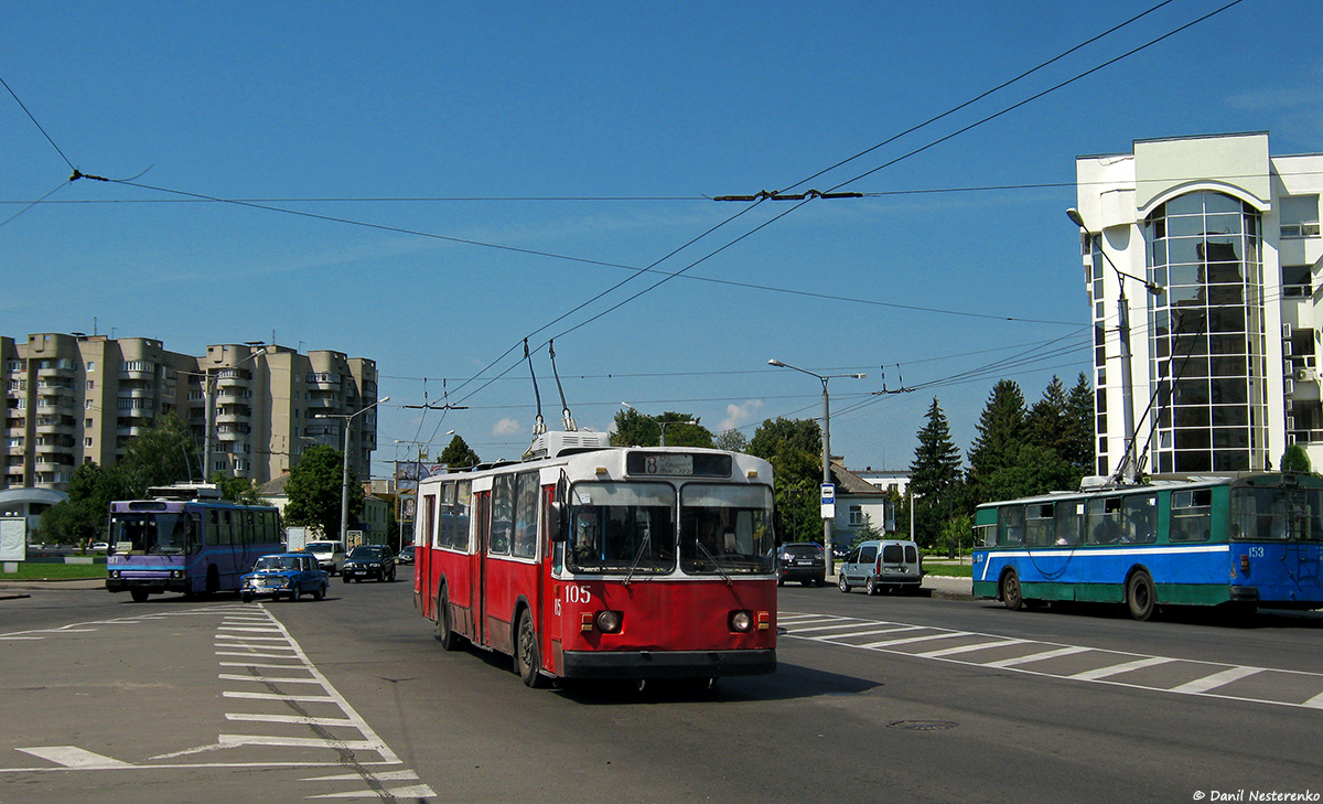 Луцк, ЗиУ-682В № 105