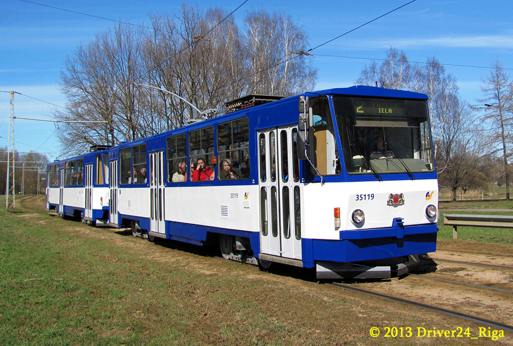 Рига, Tatra T3MR (T6B5-R) № 35119