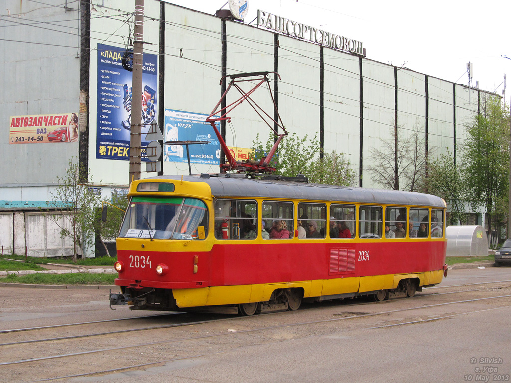 Уфа, Tatra T3D № 2034