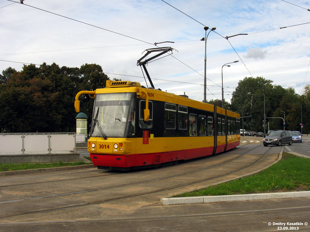 Варшава, Konstal 116Na/1 № 3014