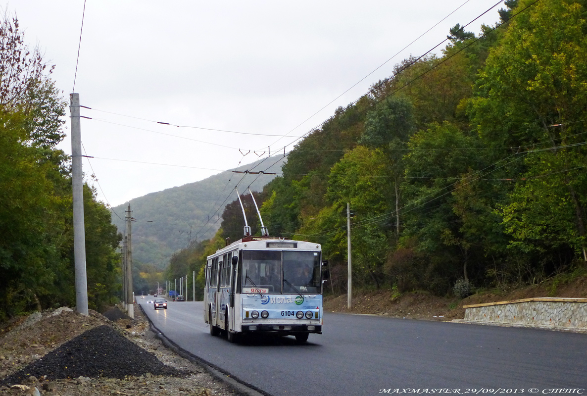 Крымский троллейбус, Škoda 14Tr89/6 № 6104