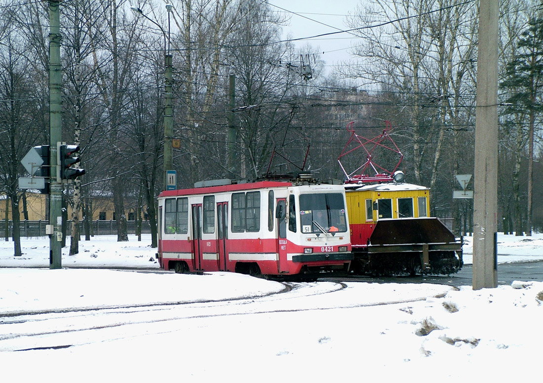 Санкт-Петербург, 71-134К (ЛМ-99К) № 0421; Санкт-Петербург, ЛС-3 № С-32