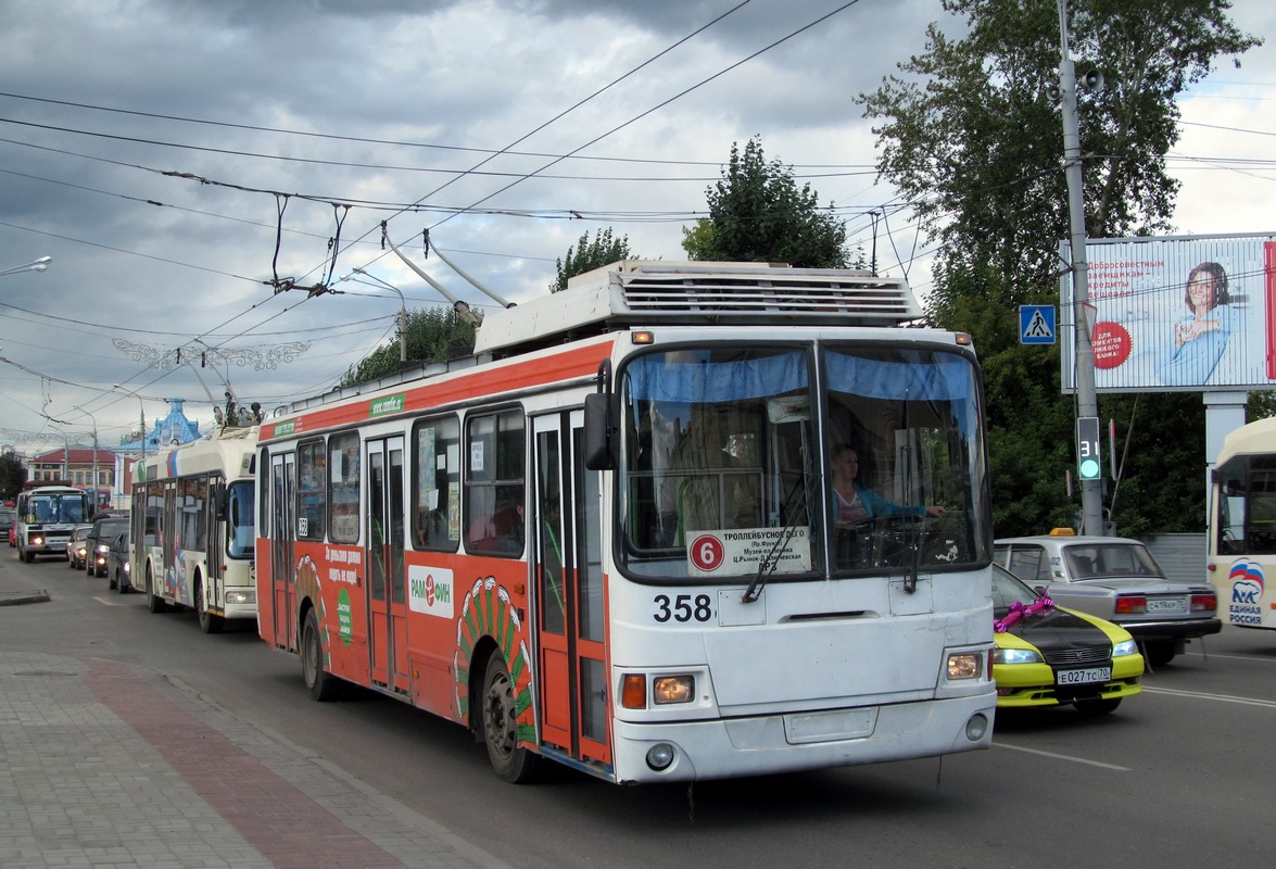 Tomsk, LiAZ-5280 (VZTM) N°. 358