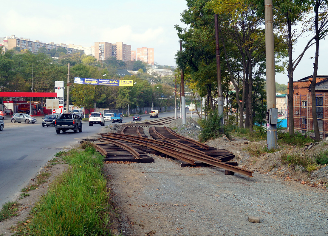 Владивосток — Восстановление путей по маршруту № 6