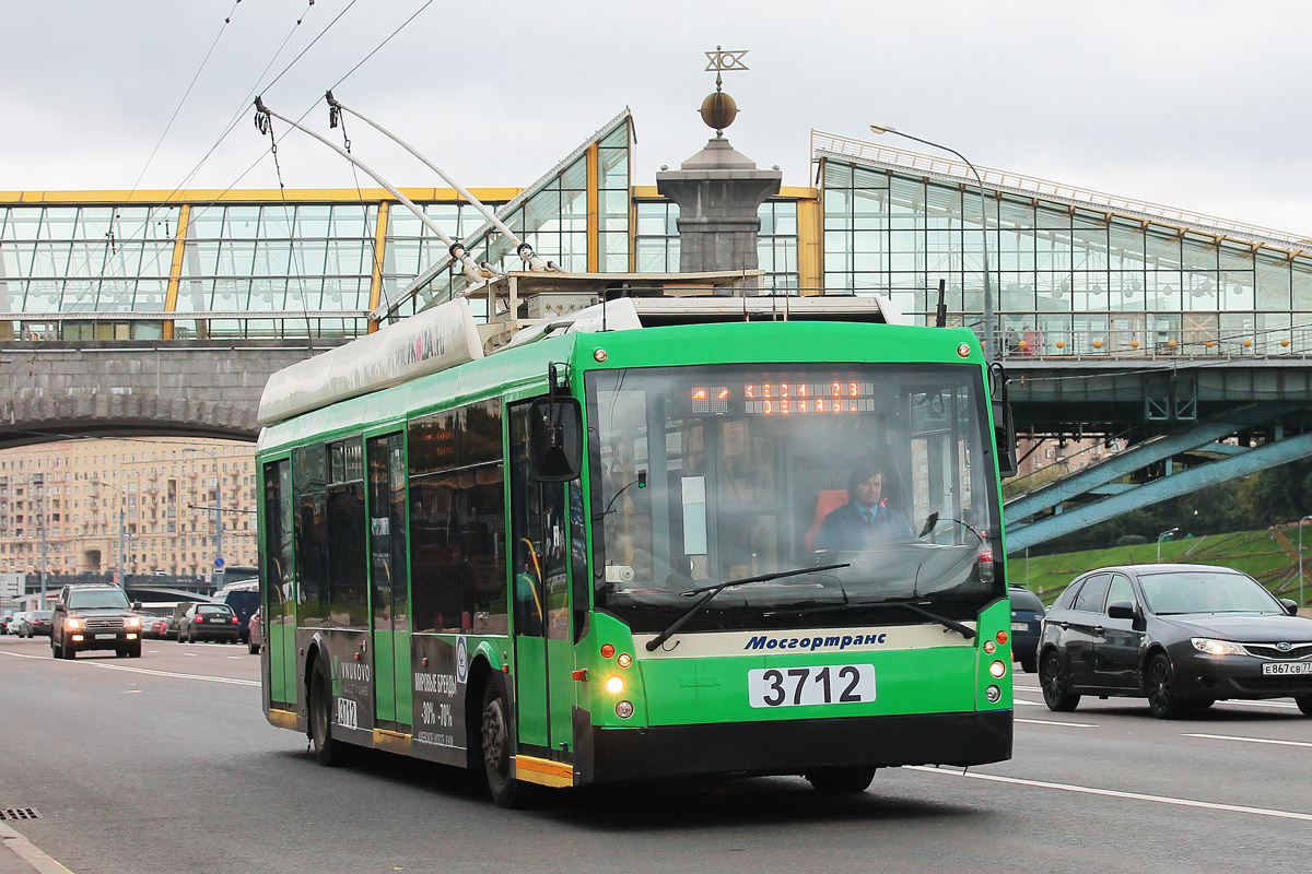 Москва, Тролза-5265.00 «Мегаполис» № 3712