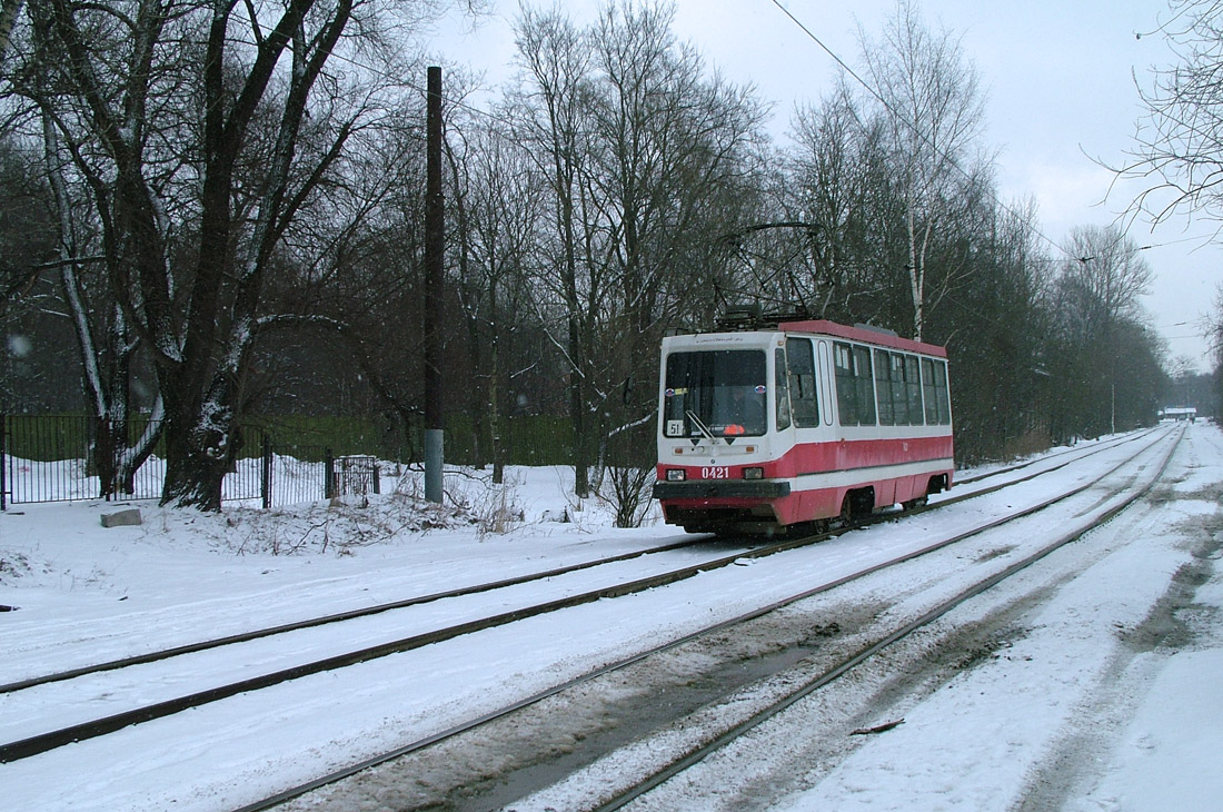 Санкт-Петербург, 71-134К (ЛМ-99К) № 0421