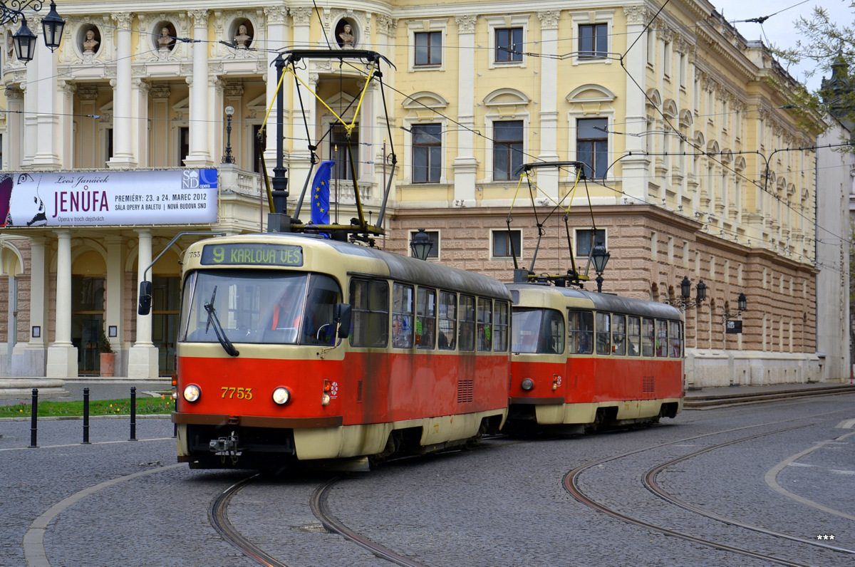 Братислава, Tatra T3SUCS № 7753; Братислава, Tatra T3SUCS № 7754