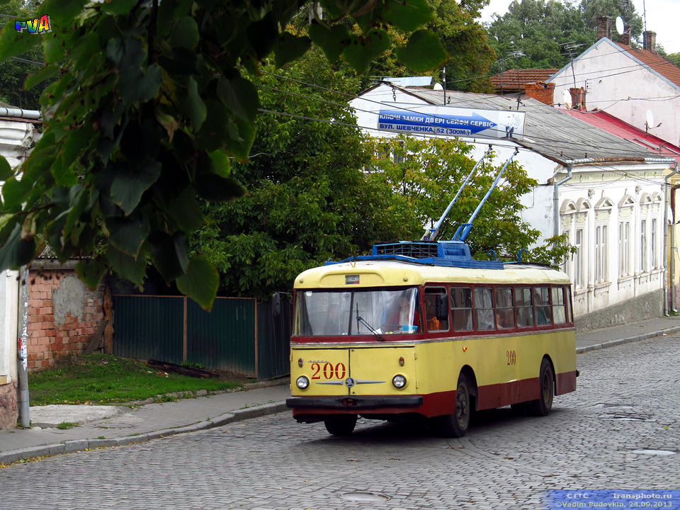 Черновцы, Škoda 9TrH25 № 200