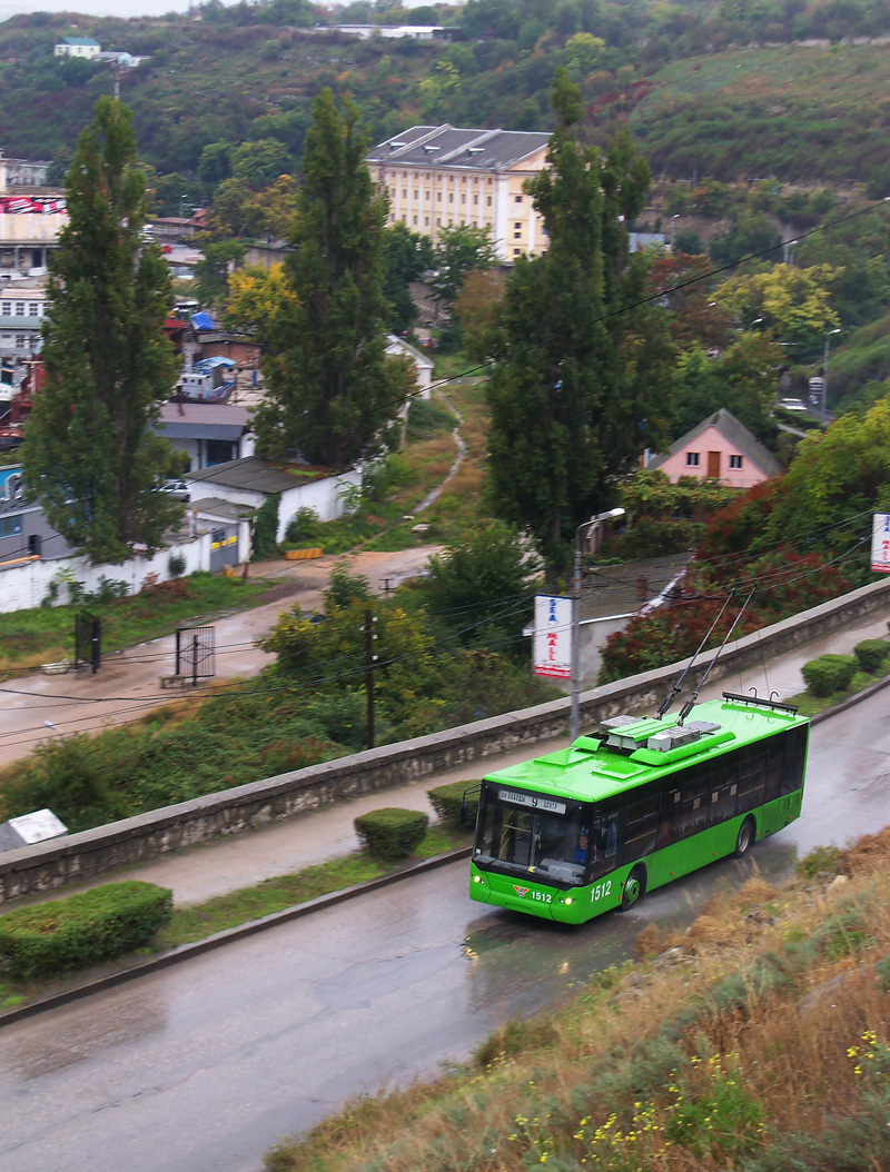 Севастополь, ЛАЗ E183A1 № 1512 Севастополь, ЛАЗ E183A1 № 1512