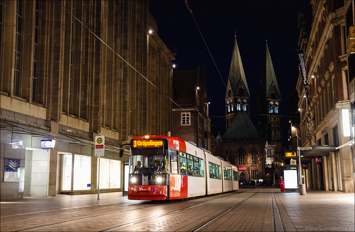 Бремен, Adtranz GT8N № 3068