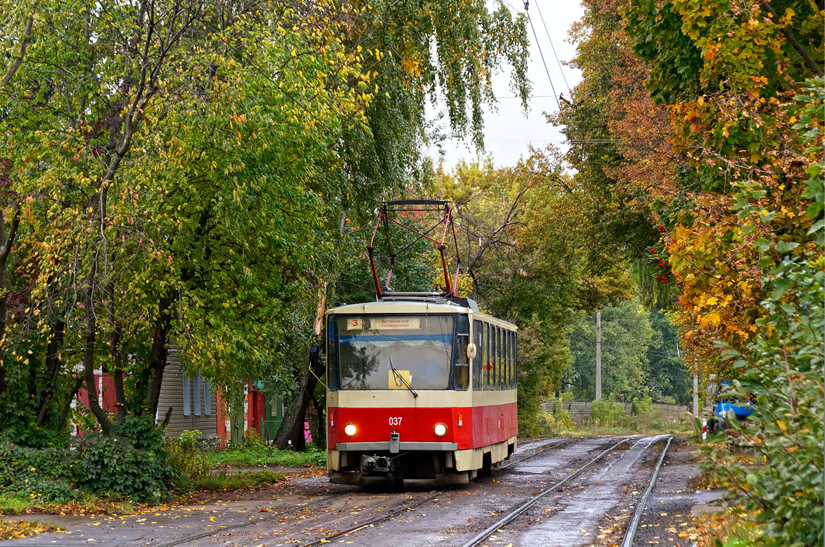 Курск, Tatra T6B5SU № 037