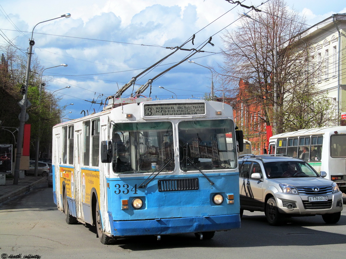 Томск, ЗиУ-682Г-012 [Г0А] № 334