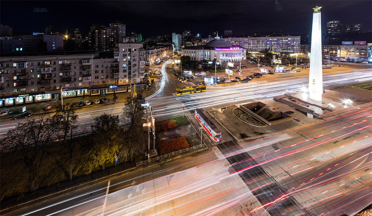 Киев — Трамвайные линии: Подольская сеть — запад, юг; Киев — Троллейбусные линии: Центр, Печерск, Зверинец, Выдубичи