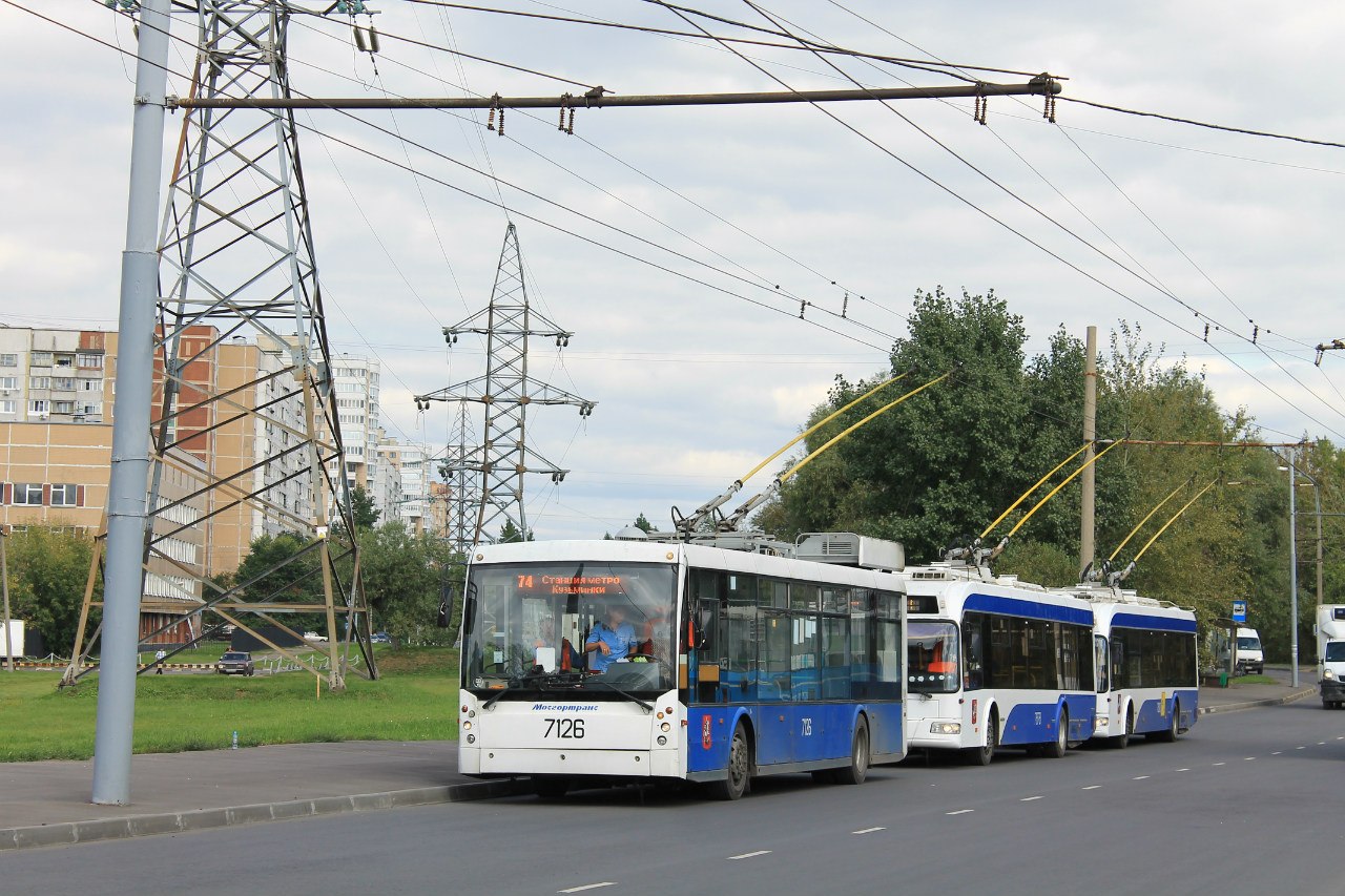 Москва, Тролза-5265.00 «Мегаполис» № 7126