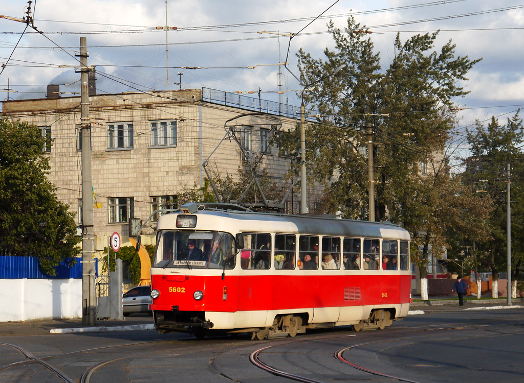 Киев, Tatra T3SU № 5602