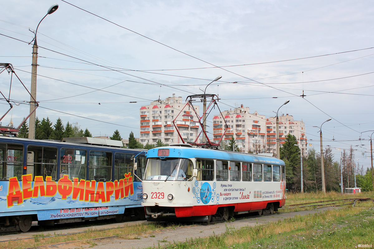Ижевск, Tatra T3SU № 2329