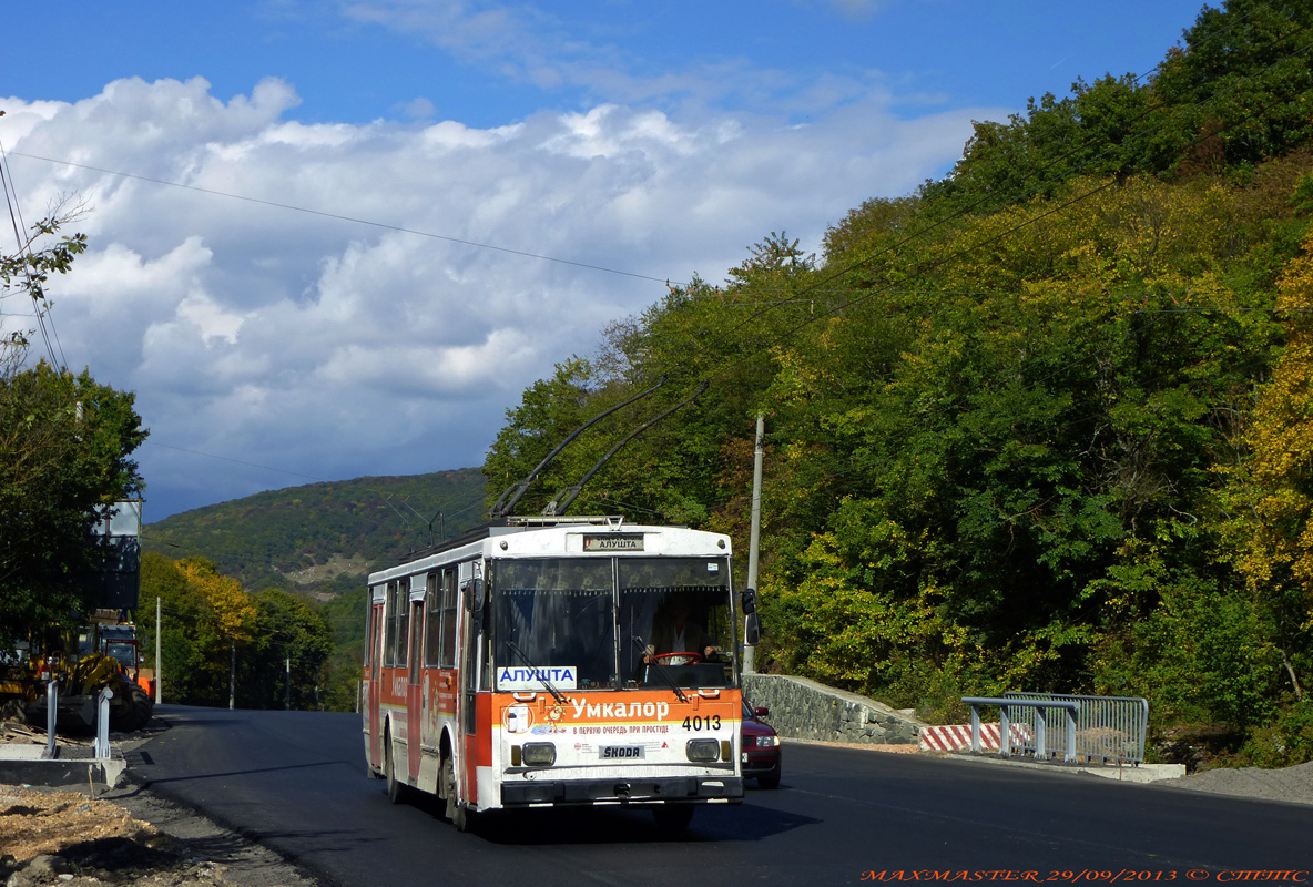Крымский троллейбус, Škoda 14Tr11/6 № 4013