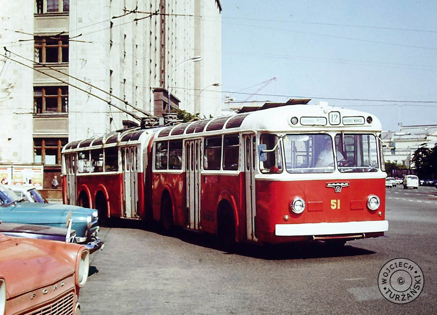 Москва, СВАРЗ ТС-2 № 51; Москва — Исторические фотографии — Трамвай и Троллейбус (1946-1991)