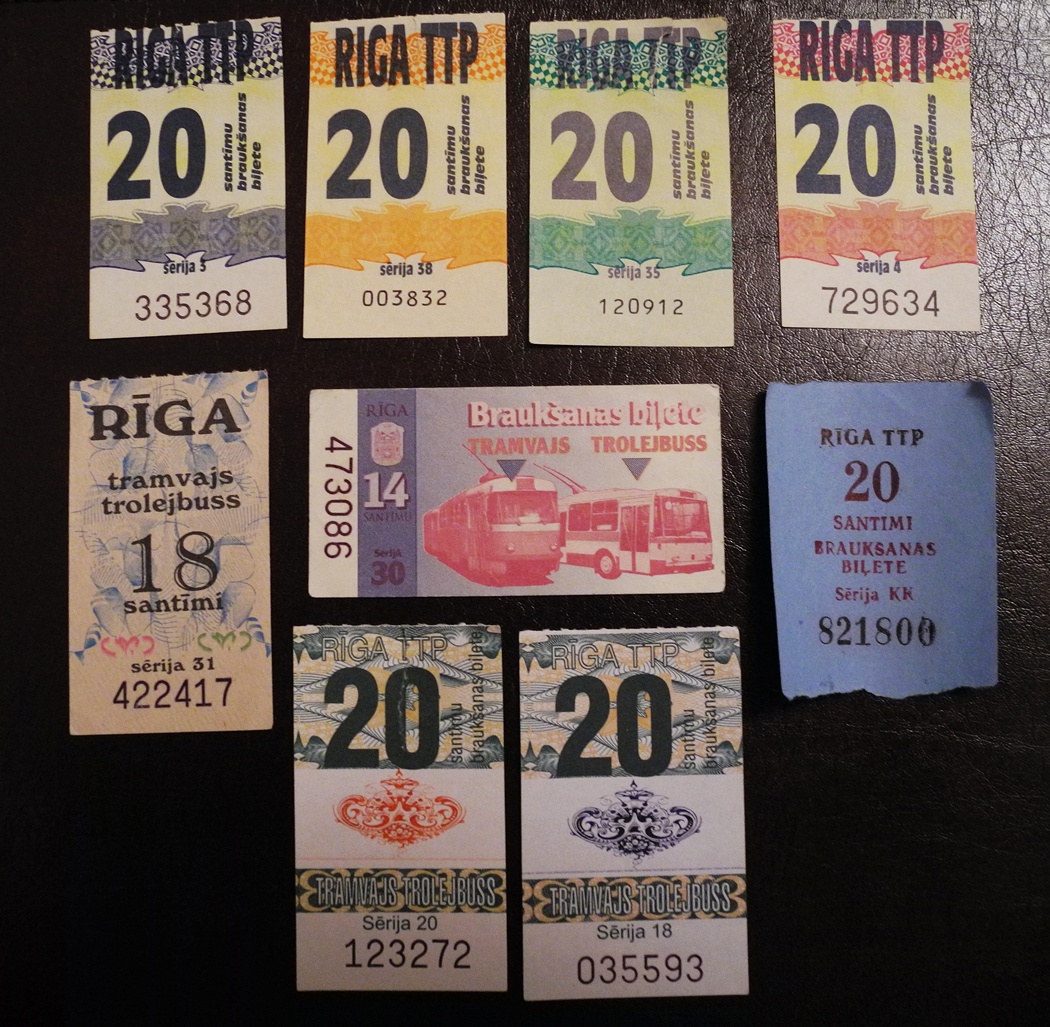 Рига — Проездные документы