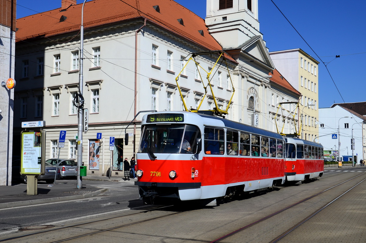 Братислава, Tatra T3P № 7791