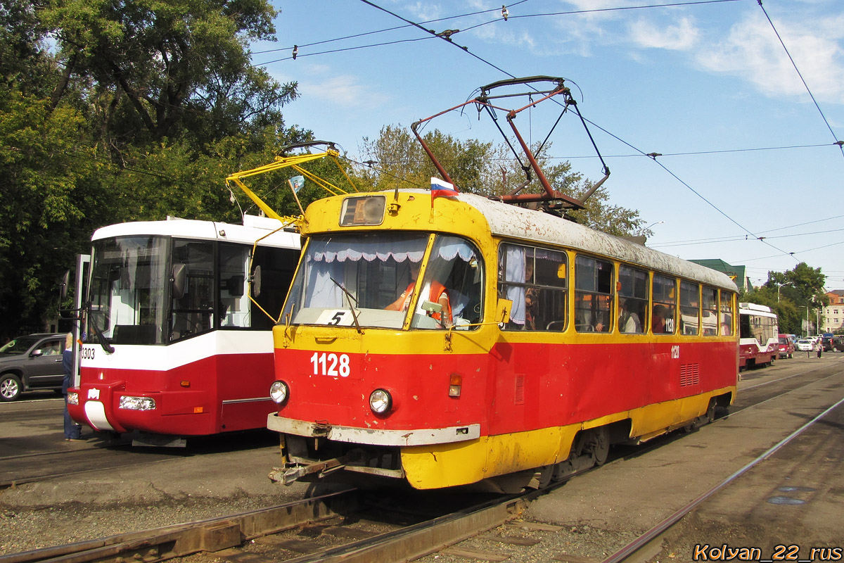 Barnaul, Tatra T3SU № 1128