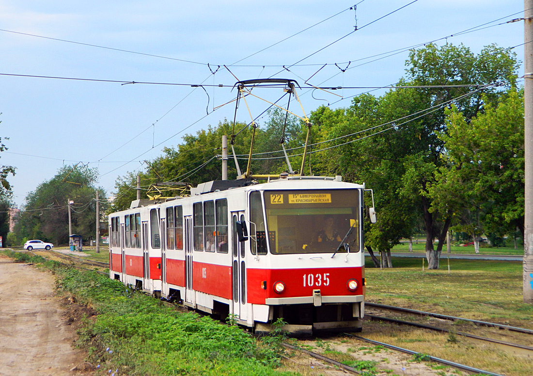 Самара, Tatra T6B5SU № 1035