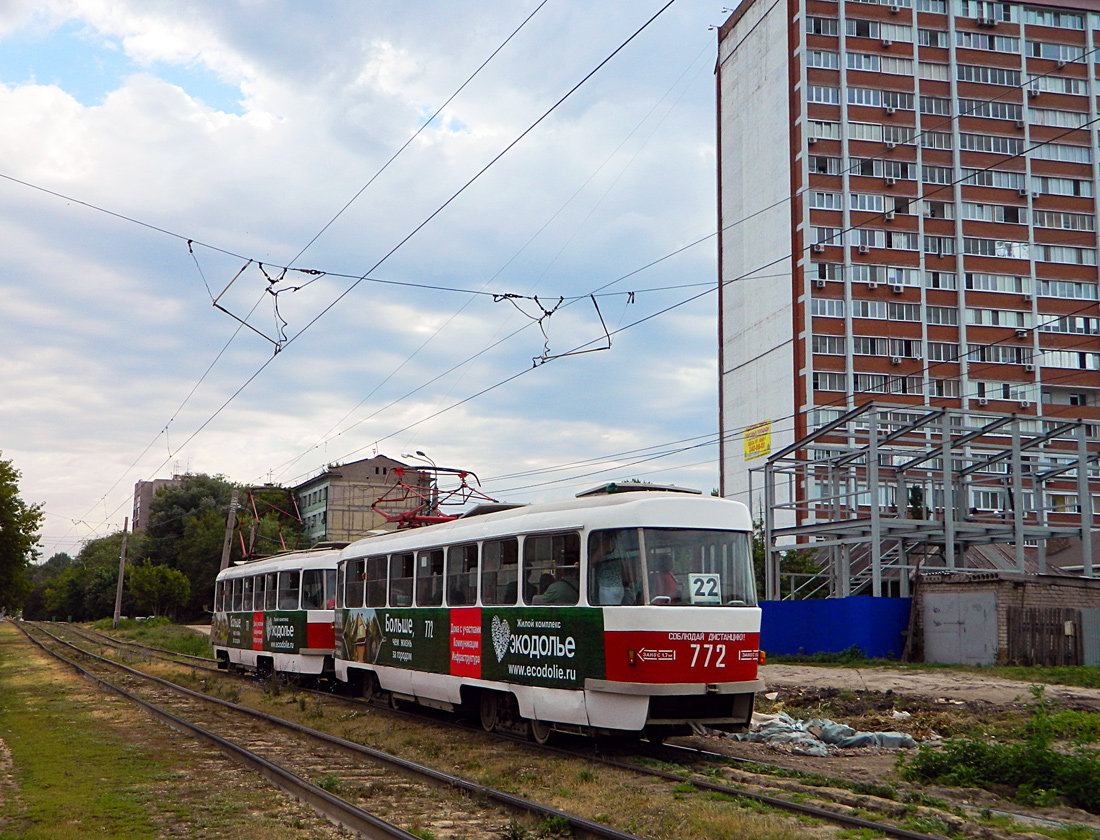 Самара, Tatra T3SU № 772