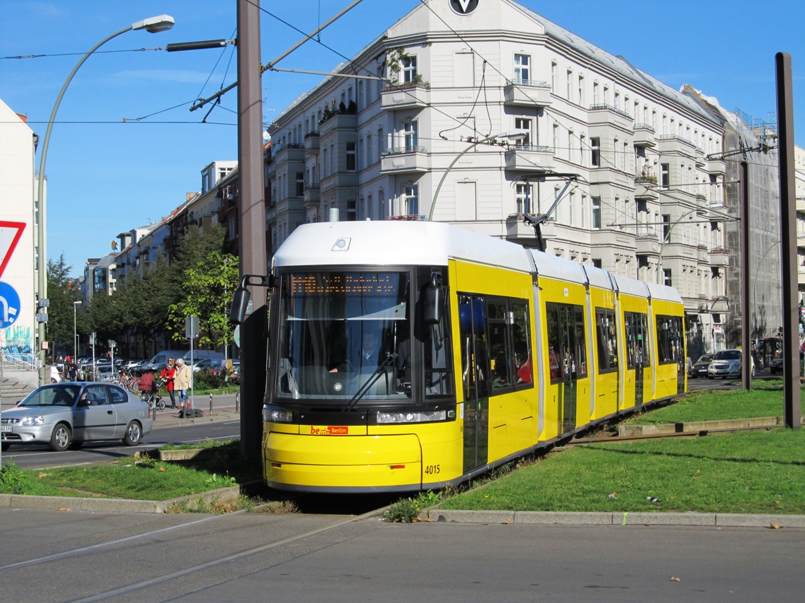 Берлин, Bombardier Flexity Berlin (GT6-08ZR/F6Z) № 4015