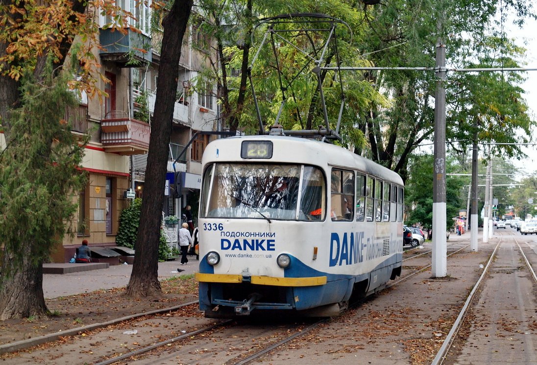 Одесса, Tatra T3R.P № 3336