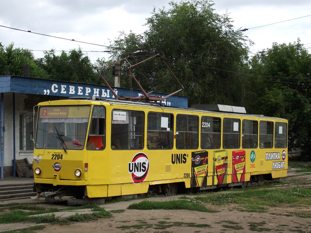 Ulyanovsk, Tatra T6B5SU № 2204