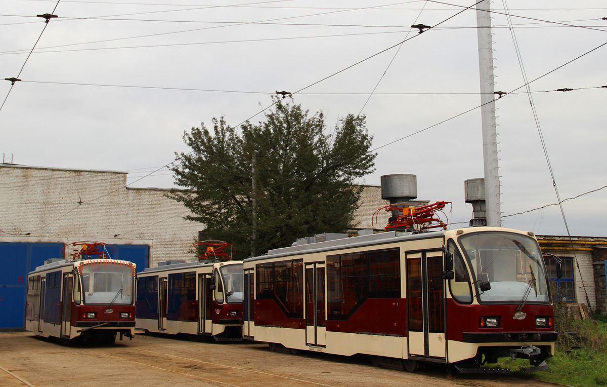 Тула, 71-407 № 4; Тула, 71-407 № 3; Тула — Новые вагоны Тула, 71-407 № 4; Тула, 71-407 № 3; Тула — Новые вагоны