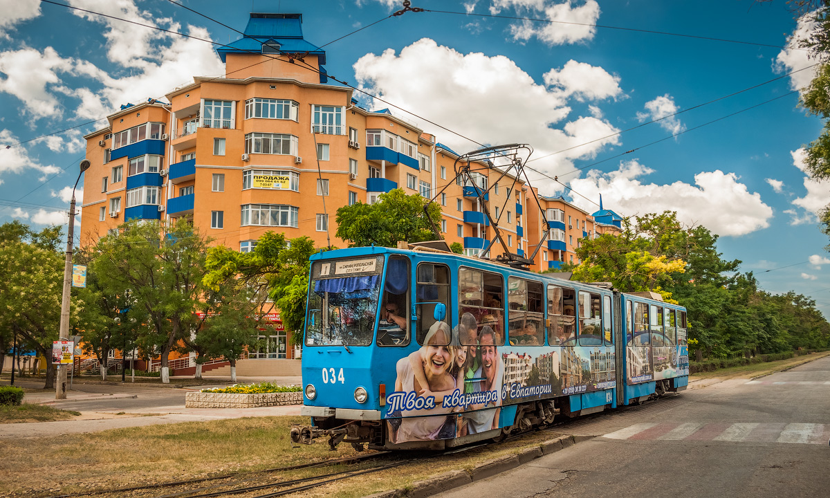 Евпатория, Tatra KT4SU № 034