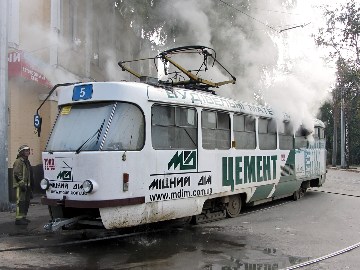 Харьков, Tatra T3SUCS № 7240; Харьков — Происшествия