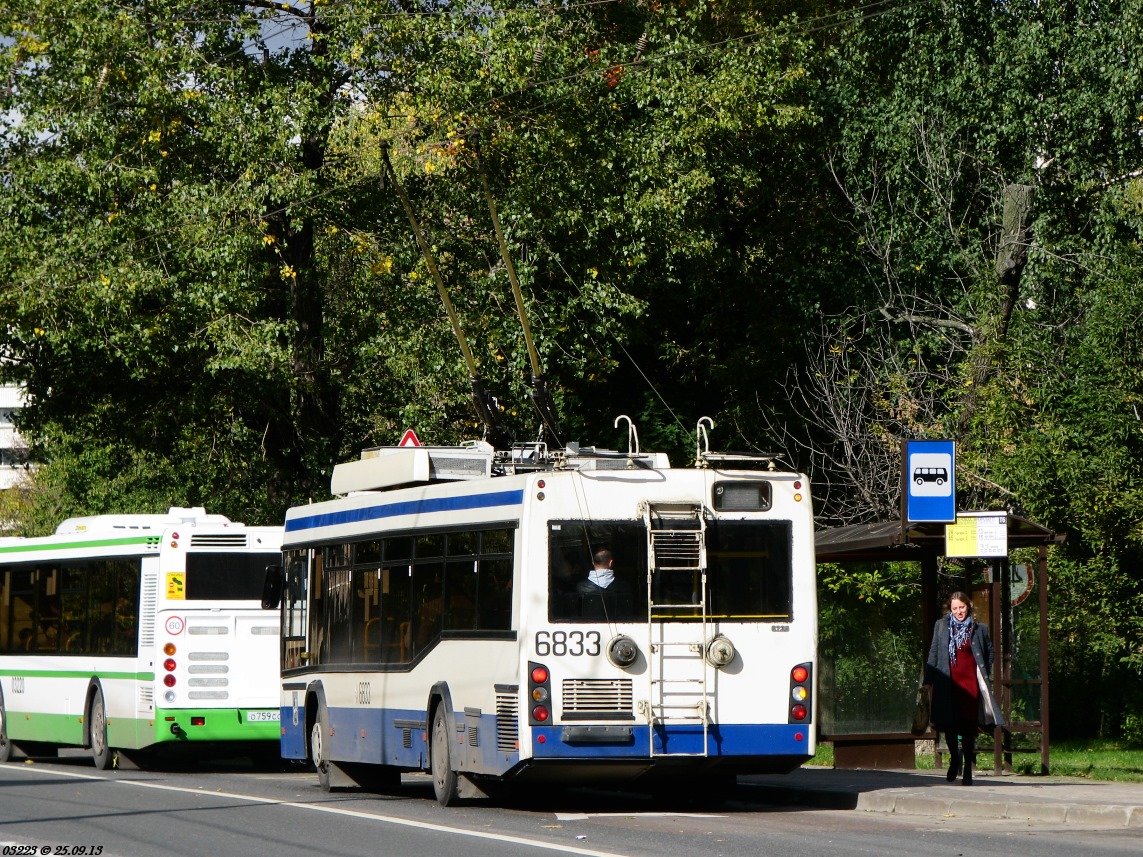 Москва, СВАРЗ-МАЗ-6235.00 № 6833