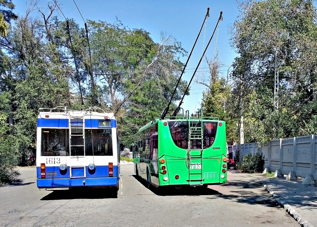Бишкек, БКМ 32102 № 1613; Бишкек, ВМЗ-5298.01 «Авангард» № 1713