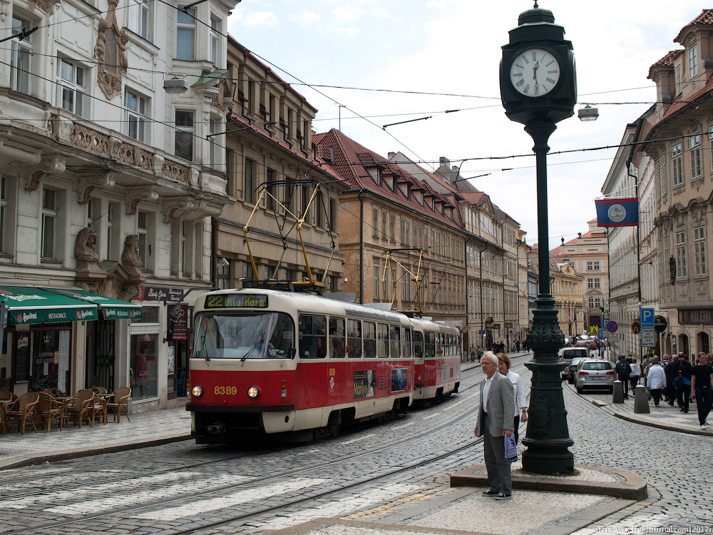 Prague, Tatra T3R.P N°. 8389