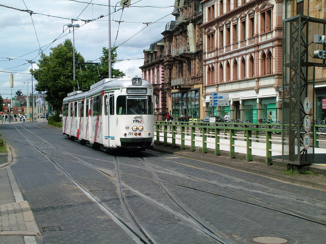 Рейн-Неккар, Duewag GT8 № 202