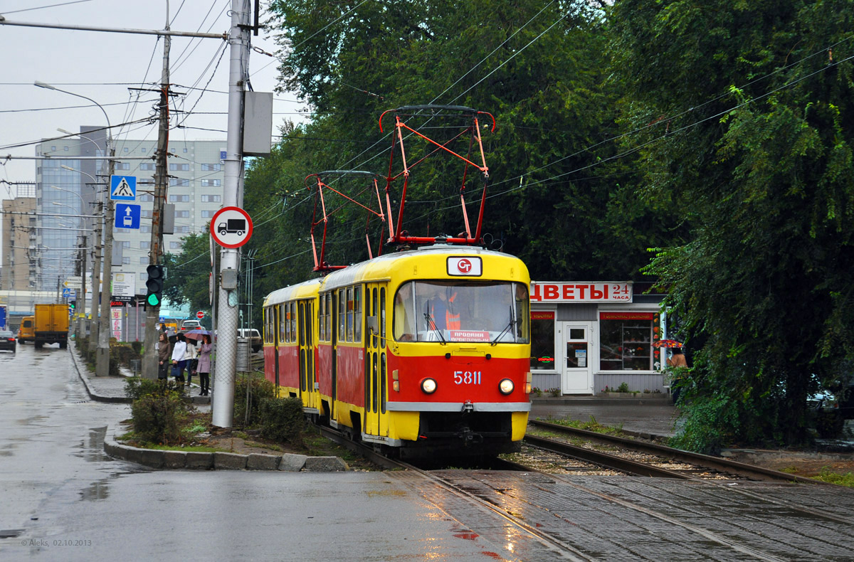 Волгоград, Tatra T3SU № 5811