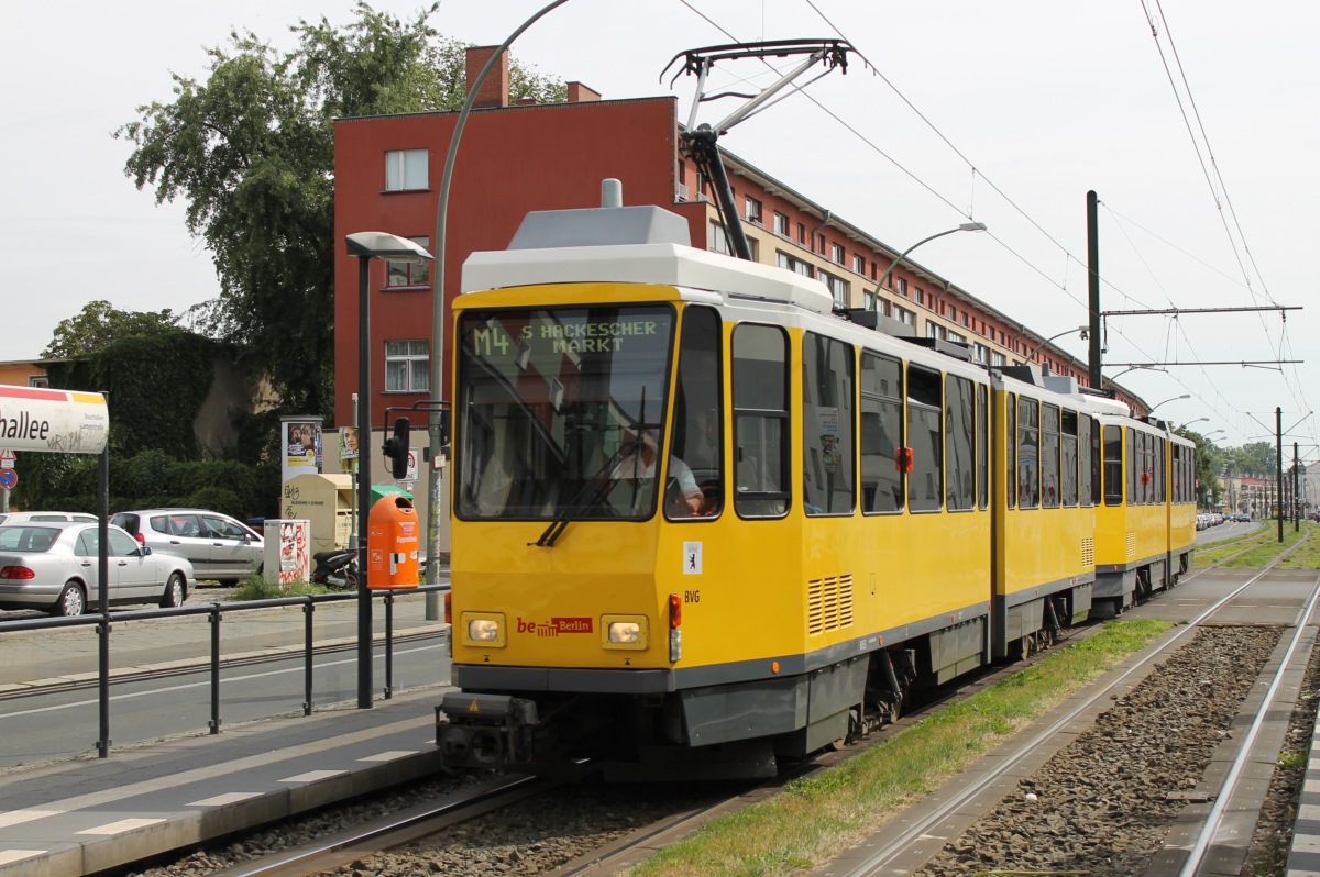Берлин, Tatra KT4DM № 6053