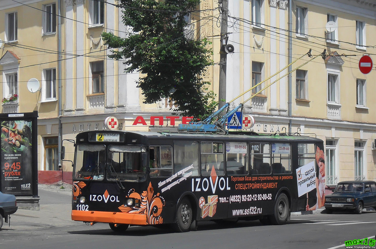 Брянск, ЗиУ-682Г-016 (012) № 1102