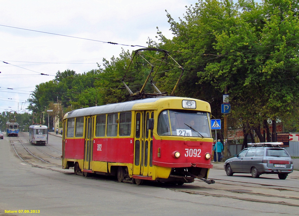 Harkov, Tatra T3SU — 3092