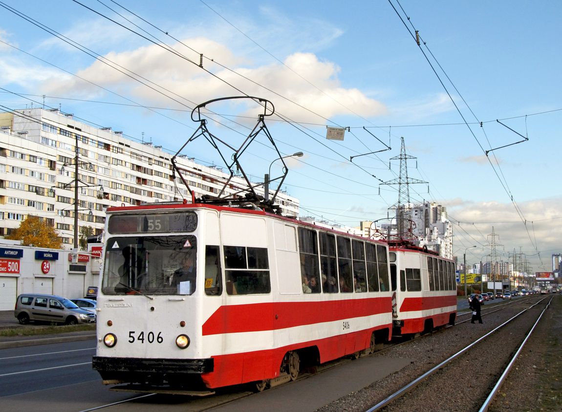 Санкт-Петербург, ЛМ-68М № 5406