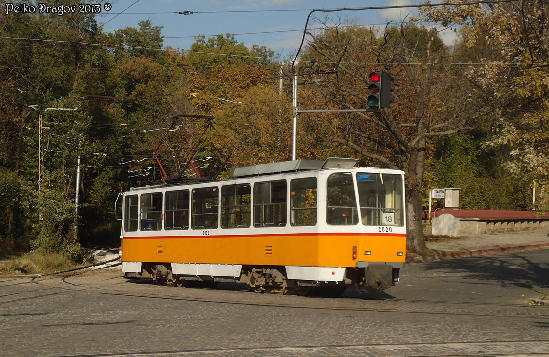 София, Tatra T6A2B № 2020