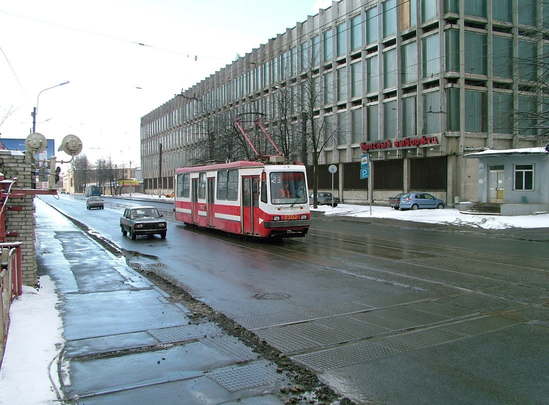 Санкт-Петербург, 71-134А (ЛМ-99АВ) № 7302