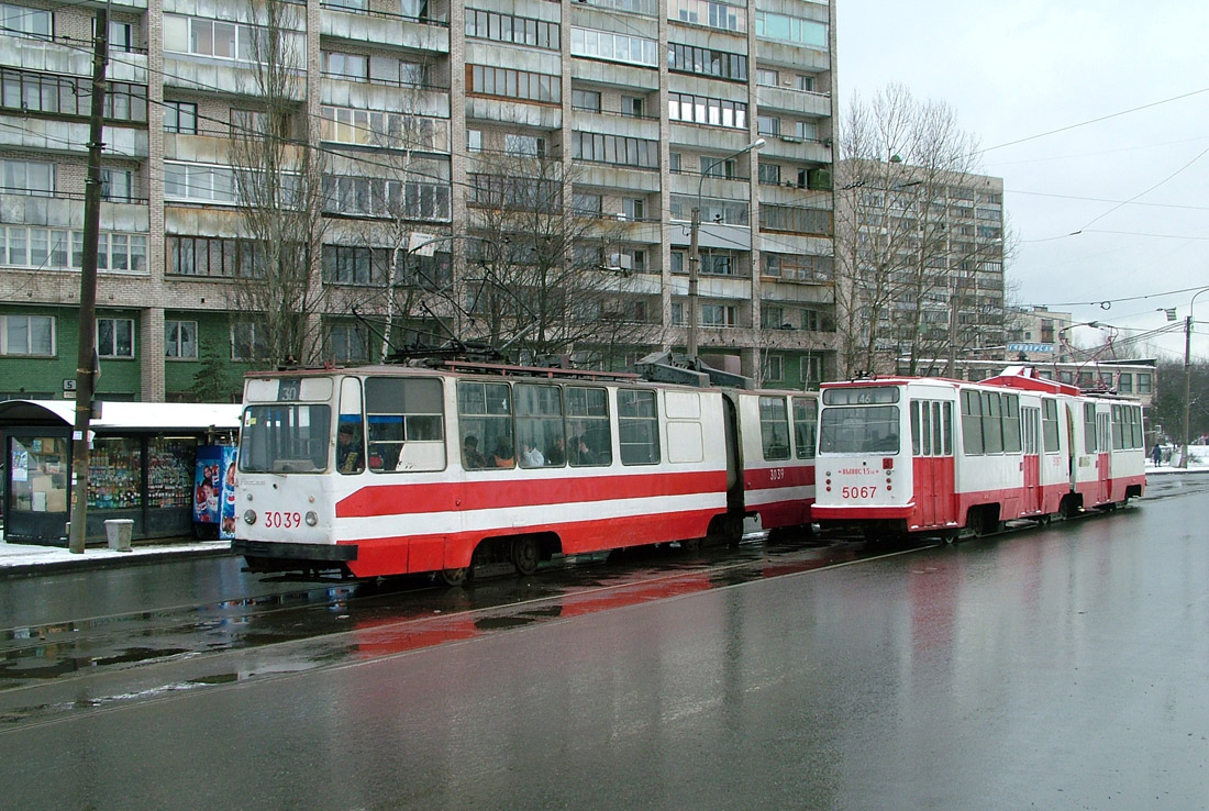 Санкт-Петербург, ЛВС-86К № 3039; Санкт-Петербург, ЛВС-86К № 5067