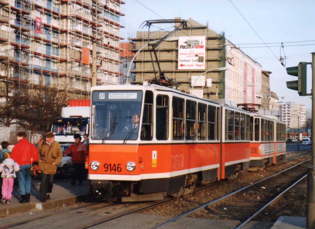 Берлин, Tatra KT4D № 9146; Берлин, Tatra KT4D № 9208