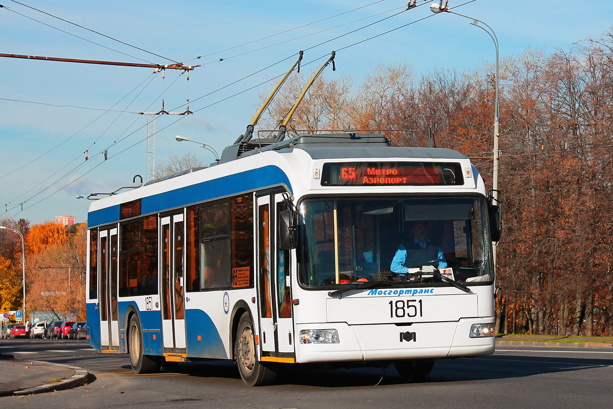 Москва, БКМ 321 № 1851