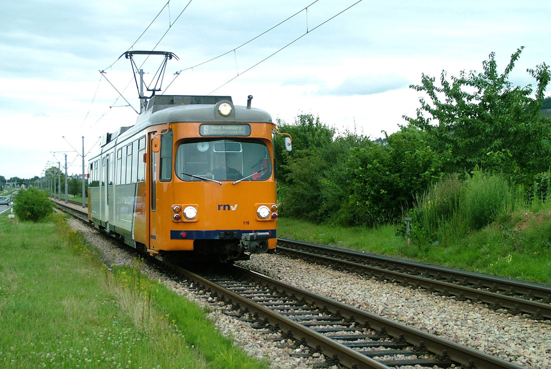 Рейн-Неккар, Duewag GT8K № 116