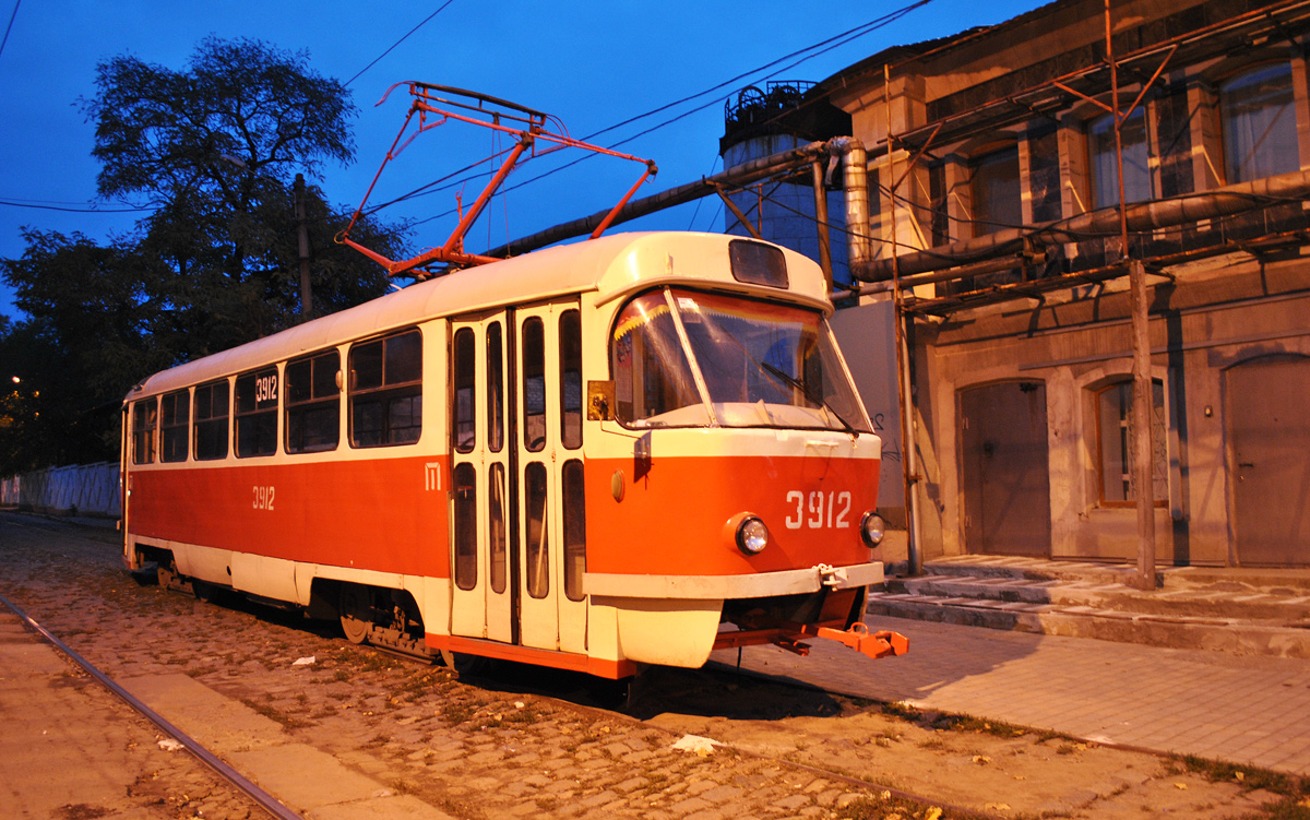 Донецк, Tatra T3SU (двухдверная) № 3912
