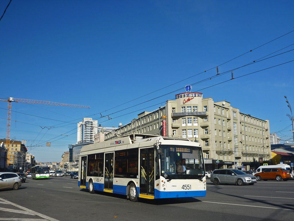Москва, Тролза-5265.00 «Мегаполис» № 4551